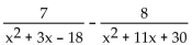 Find the least common denominator for the expression. - 