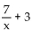 Add or subtract. - 
