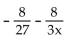Add or subtract. - 