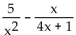 Add or subtract. - 