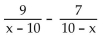 Add or subtract. - 