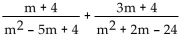 Add or subtract. - 