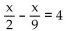 Solve the equation and check your solution. - 