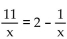Solve the equation and check your solution. - 