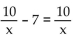 Solve the equation and check your solution. - 