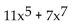 <strong>Factor the GCF from each term in the expression. </strong> A) B) C) D)
