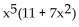 <strong>Factor the GCF from each term in the expression. </strong> A) B) C) D)