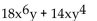 <strong>Factor the GCF from each term in the expression. </strong> A) B) C) D)