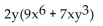 <strong>Factor the GCF from each term in the expression. </strong> A) B) C) D)
