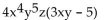 <strong>Factor the GCF from each term in the expression. </strong> A) B) C) D)