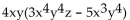 <strong>Factor the GCF from each term in the expression. </strong> A) B) C) D)