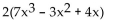 <strong>Factor the GCF from each term in the expression. </strong> A) B) C) D)