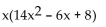 <strong>Factor the GCF from each term in the expression. </strong> A) B) C) D)