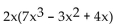 <strong>Factor the GCF from each term in the expression. </strong> A) B) C) D)