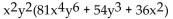 <strong>Factor the GCF from each term in the expression. </strong> A) B) C) D)