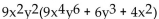 <strong>Factor the GCF from each term in the expression. </strong> A) B) C) D)