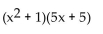 <strong>Factor by grouping. </strong> A) B) C) D)