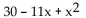 <strong>Factor the polynomial. If the polynomial is prime, so state. </strong> A) (x + 5)(x + 6) B) (x - 5)(x - 6) C) (x + 5)(x - 6) D) (x - 5)(x + 6)