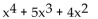<strong>Factor completely. If the polynomial is prime, so state. </strong> A) B) C) D)