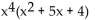 <strong>Factor completely. If the polynomial is prime, so state. </strong> A) B) C) D)