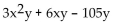 <strong>Factor completely. If the polynomial is prime, so state. </strong> A) 3y(x + 5)(x - 7) B) 3y(x + 5)(x + 7) C) 3y(x - 5)(x - 7) D) 3y(x - 5)(x + 7)