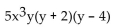 <strong>Factor completely. If the polynomial is prime, so state. </strong> A) B) C) D) prime