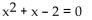 Determine whether the quadratic equation is in standard form. -