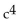 <strong>Write using exponents. ccccc</strong> A) 5c B) C) D)
