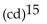 <strong>Write using exponents. ccc ddddd</strong> A) B) C) 15cd D)