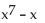<strong>Simplify. </strong> A) 7 B) C) D)
