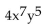 <strong>Simplify. </strong> A) B) 108xy C) D)