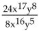 <strong>Simplify. </strong> A) B) C) D)