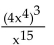 <strong>Simplify the expression by dividing out common factors. If the expression cannot be simplified by dividing out common factors, so state. </strong> A) B) C) D)