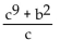 <strong>Simplify the expression by dividing out common factors. If the expression cannot be simplified by dividing out common factors, so state. </strong> A) 9 B) C) D) Cannot be simplified by dividing out common factors.