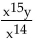 <strong>Simplify the expression by dividing out common factors. If the expression cannot be simplified by dividing out common factors, so state. </strong> A) B) xy C) D)