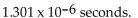 Express the number in decimal form (without exponents). -A computer compiles a program in  