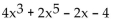 Express the polynomial in descending order. If the polynomial is already in descending order, so state. -