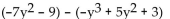 Subtract. - 