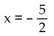 <strong>Write the equation represented by the given graph. </strong> A) B) C) D)