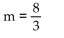 <strong>Find the slope of the line through the given points. (5, 1) and (8, 9)</strong> A) B) C) D)