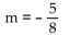 <strong>Find the slope of the line through the given points. (3, -2) and (5, -3)</strong> A) B) m = - 2 C) D)