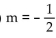 <strong>Find the slope of the line through the given points. (3, -2) and (5, -3)</strong> A) B) m = - 2 C) D)
