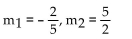 <strong>Indicate whether the distinct lines, line 1 and line 2 are parallel, perpendicular, or neither. </strong> A) parallel B) perpendicular C) neither