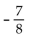 <strong>Find the reciprocal. </strong> A) B) 8 C) D)