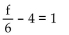 Solve the equation. - 