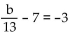 Solve the equation. - 