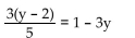 Solve the equation. - 