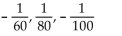 <strong>Write the next three terms of the sequence. </strong> A) B) C) D)
