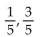 <strong>Find the first and third partial sums, s1 and s3, for the sequence </strong> A) B) C) D)