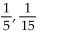 <strong>Find the first and third partial sums, s1 and s3, for the sequence </strong> A) B) C) D)